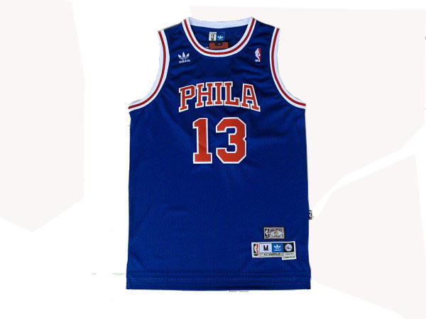 Wilt Chamberlain, Philadelphia 76ers [Bleu] - Cliquez sur l'image pour la fermer
